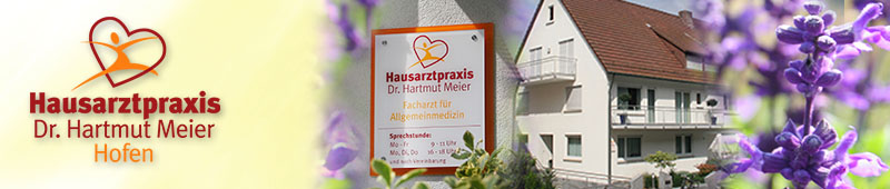 Hausarztpraxis Hofen  Dr. med. Hartmut Meier  70378 Stuttgart-Hofen